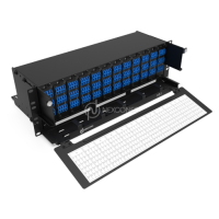 Cadre fixe modulaire HD MP4 3U 12 emplacements (y compris la gestion frontale) N
