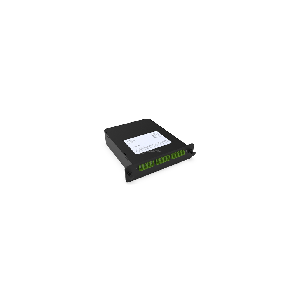 Module LGX MPO-LC/APC Elite 12FO SM Pol A/C avec volet NEXCONEC