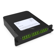 Module LGX MPO-LC/APC Elite 12FO SM Pol A/C avec volet NEXCONEC