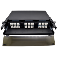 Boîtier de montage en rack FIBRE OPTIQUE 2U 6 emplacements LGX, déchargé NEXCONE