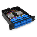 Module d'épissure LGX SC 12FO SM bleu chargé 12x tresses SC/UPC G657A1 600um col
