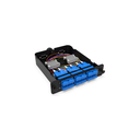 Module d'épissure LGX SC 12FO SM bleu chargé 12x tresses SC/UPC G657A1 600um col