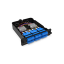 Module d'épissure LGX SC 12FO SM bleu chargé 12x tresses SC/UPC G657A1 600um col