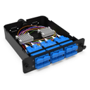 Module d'épissure LGX SC 12FO SM bleu chargé 12x tresses SC/UPC G657A1 600um col