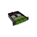 Module d'épissure LGX SC/APC 12FO SM vert chargé 12x tresses SC/APC G657A1 NEXCO