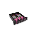 Module d'épissure LGX SC 12FO MM Aqua chargé 12x Pigtails SC/UPC OM4 600um color