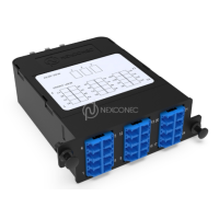 Module HD 100/40G-25/10G 24FO SM G657A1/A2 LC - 3xMPO(M) Elite Base-8, Pol B NEX