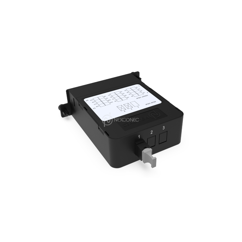 Module de transition HD 24FO MM OM3/OM4 Premium LC/UPC - 1xMPO(M) Elite Base-24