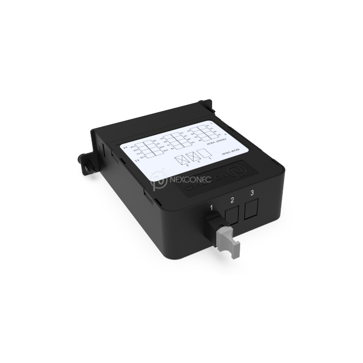 Module de transition HD 24FO MM OM3/OM4 Premium LC/UPC - 1xMPO(M) Elite Base-24