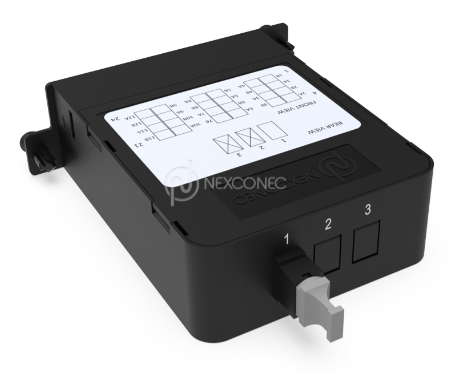 Module de transition HD 24FO MM OM3/OM4 Premium LC/UPC - 1xMPO(M) Elite Base-24
