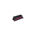 Plaquette HD d’adaptateurs LC 12FO Multi Erika Violet NEXCONEX
