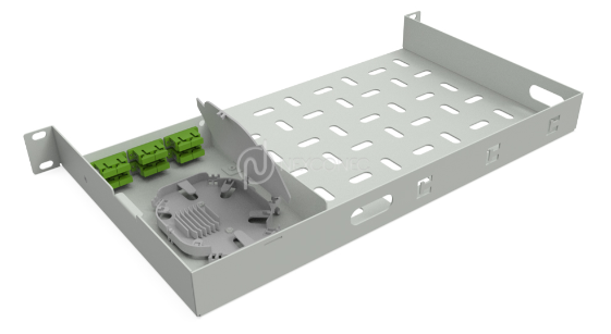  1U Plateau Hybride Fibre 12Ports SC NEXCONEX