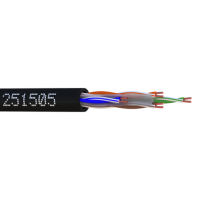Câble 4 paires cat 6 U/UTP IP VIDEO LSZH AWG24 ¨POE++ OUTDOOR TOURET 500m