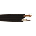 CABLE HYBRIDE ZIP 6 FO MONO ET 2 CONDUCTEUR 2.5 MM2 CUIVRE