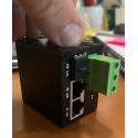 Micro mini convertisseur 2 ports 10/100/1000 PoE 1 port sfp alim 230 intégrée