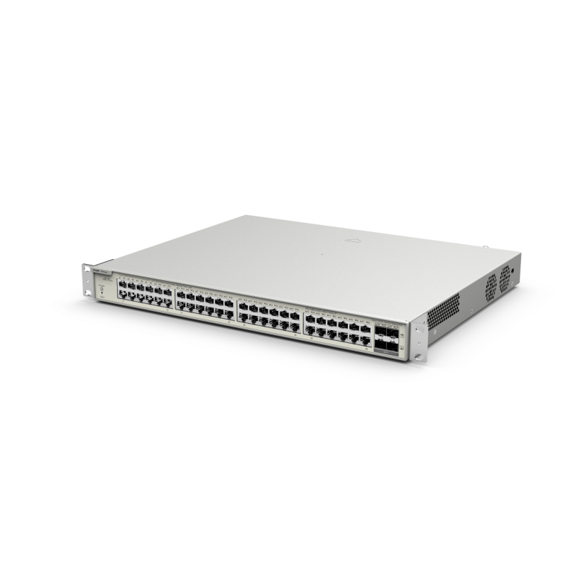 SWITCH POE 10G GÉRÉ 48 PORTS L2 48 PORTS GIGA RJ45 POE/POE+ 4*10G SFP+ 370W REYE