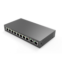 SWITCH 8 ports 100 Mbps + 2 ports de liaison montante 1000 Mbps,8 ports POE/POE+