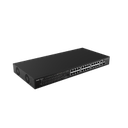 SWITCH 24 ports Base-TX 10/100 Mbps (POE, budget PoE maximum : 370 W), 2* 10/100