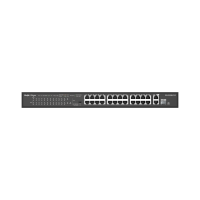 SWITCH 24 PORTS BASE-TX 10/100MBPS (POE, BUDGET POE MAX : 370W), 2*10/100/1000MB