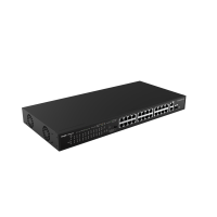SWITCH 24 PORTS BASE-TX 10/100MBPS (POE, BUDGET POE MAX : 370W), 2*10/100/1000MB