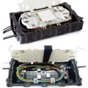 Boitier d'épissurage Optique 24/36/ 48 FO (cassettes et accessoires inclus)