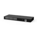 SWITCH MANAGEABLE GIGABIT L2 24 PORTS, 24 PORTS GIGABIT RJ45, 4 EMPLACEMENTS SFP