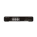 SWITCH MANAGEABLE 8 PORTS GIGABIT L2, 8 P ORTS GIGABIT RJ45, 2 EMPLACEMENTS SFP
