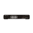 SWITCH MANAGEABLE 8 PORTS GIGABIT L2, 8 P ORTS GIGABIT RJ45, 2 EMPLACEMENTS SFP