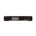 SWITCH MANAGEABLE 8 PORTS GIGABIT L2, 8 P ORTS GIGABIT RJ45, 2 EMPLACEMENTS SFP