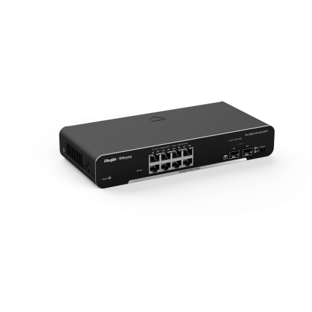 SWITCH MANAGEABLE 8 PORTS GIGABIT L2, 8 P ORTS GIGABIT RJ45, 2 EMPLACEMENTS SFP