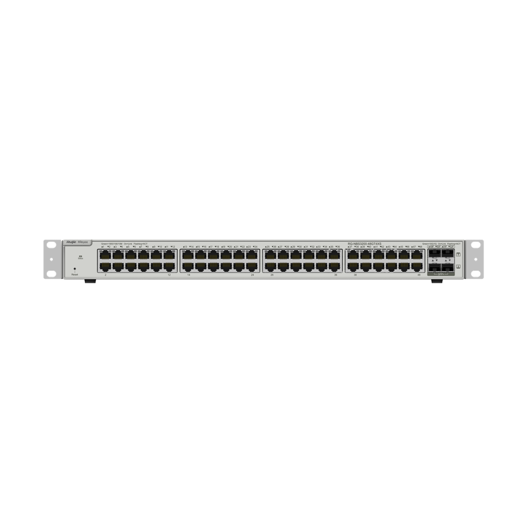 SWITCH 10G GÉRÉ 48 PORTS L2, PORTS IGABIT RJ45 48 G, 4 EMPLACEMENTS SFP+ 10G