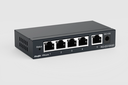 Switch non géré Gigabit 5 ports RJ45 boîtier en acier