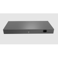   Switch non géré 16 ports à 100 Mbps + 2 ports combo RJ45/SFP Gigabit, 16 ports