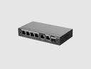 Smart Switch PoE Gigabit à 6 ports : 4 ports PoE/PoE+, 1 port RJ45 Gigabit