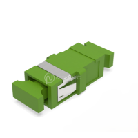 treaversée SC/APC simplex sans oreilles verte