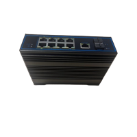 SWITCH INDUSTRIEL 8 PORTS POE 10/100/1000 MANAGE L2 2 PORTS BT