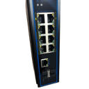 SWITCH INDUSTRIEL 8 PORTS POE 10/100/1000 MANAGE L2 2 PORTS BT