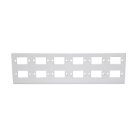 Support traversées 12 SC Sx / LC Dx pour coffret petit modèle