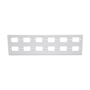 Support traversées 12 SC Sx / LC Dx pour coffret petit modèle