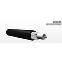 Câble unitube intérieur/extérieur 12 FO  OM1 armé fibre de verre LSOH