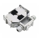 Boitier optique RAIL DIN pour 6 SCDX