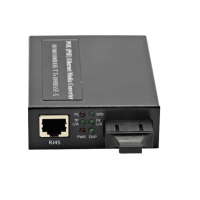 Convertisseur média 10/100 Base Monomode Duplex SC 25 km POE 3af 15,4w