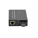 Convertisseur média 10/100/1000 Base Monomode Duplex SC 20 km POE 3af 15,4w