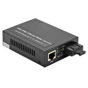 Convertisseur média Mono SC Duplex 20 km / Multi SC Duplex 2 km 10/100/1000
