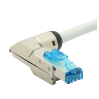 noyau mâle Cat 6a FTP sans outil en angle 90°