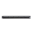 19 Panneau téléphonique 25xRJ45 Noir (3,64,5)