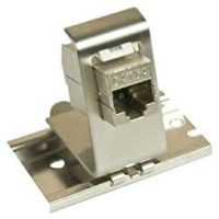 Support 1 RJ45 sur raill DIN