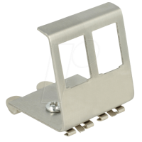 Support 2 RJ45 sur raill DIN