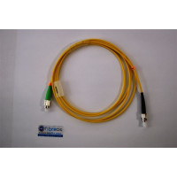 Jarretière optique mono FCAPC/ST simplex jaune 1m