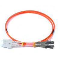 Jarretière optique 62,5/125 MTRJ/SC (femelle) duplex Zipp, orange, 3 m